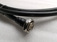 (image for) 3 meter DIN male to N male connector 50Ohm jumper 50-9 coaxial cable