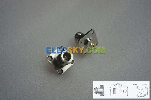 L16 N female RF Connector (50N-KF-26)