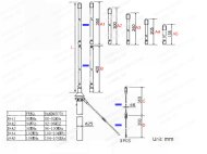 (image for) 87-108MHz Antenna for 1-100Watt FM Transmitter - TNC type connector