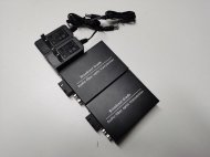 (image for) 2CH Audio over Fiber optic Converter,Broadcast RCA Extender to Fiber Singlmode up to 20Km(12.4mi), A set