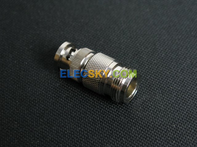 BNC (male) to N (female) adapter
