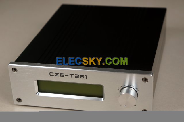 (image for) [CZE-T251] NEW! CZE-T251 87.5-108Mhz 0- 25W FM broadcast transmitter