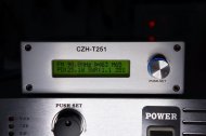 (image for) [CZE-T251 Kits] CZE-T251 87.5-108Mhz 0- 25W FM transmitter with Antenna, Power supply