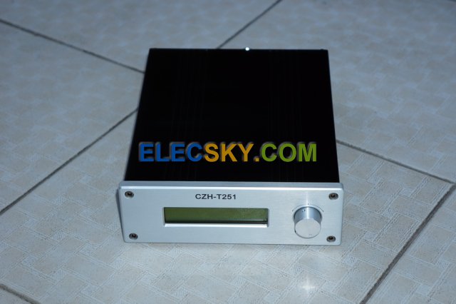 [CZE-T251 Kits] CZE-T251 87.5-108Mhz 0- 25W FM transmitter with Antenna, Power supply