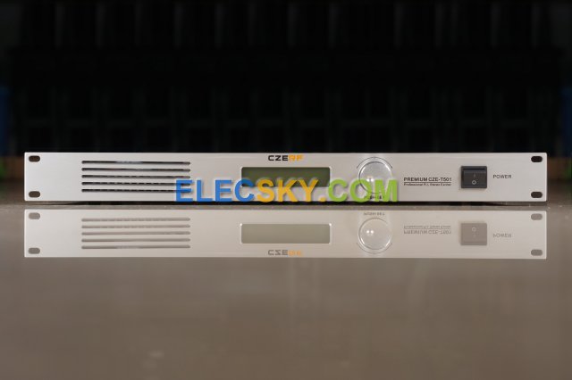 [CZE-T501] NEW! 1U CZE-T501 87.5-108Mhz 0- 50W FM transmitter