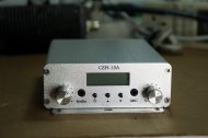 (image for) 15W PLL FM Radio Stereo Transmitter (silver)+Antenna+Power Supply