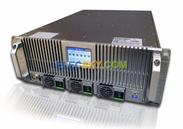(image for) [FMT5.0-5000H] 5000W FM broadcast transmitter 4U