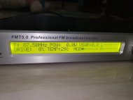 (image pour) FMT5.0 150W Excitateur d'émission de diffusion FM professionnel émetteur FM 87,5-108 MHz 1U