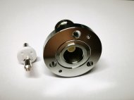 (image for) IF45/L29-K adapter EIA 7/8 flange to DIN 7/16 L29 female RF Coax Converter Adapter
