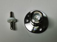 (image for) IF45/L29-K adapter EIA 7/8 flange to DIN 7/16 L29 female RF Coax Converter Adapter