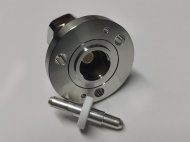 (image for) IF45/L29 adapter EIA 7/8 flange to DIN 7/16 L29 male RF Coax Converter Adapter