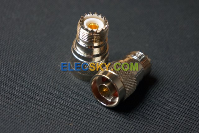 N (male) to M (PL259) (female) adapter 1pcs