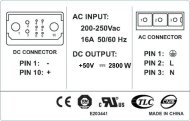 (image for) 2800Watt 110V-240V to 50V Power supply