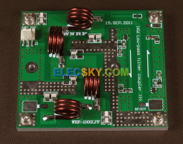 0-1KW 88-108MHz Coupleur filtre passe-bas LFP pour émetteur FM