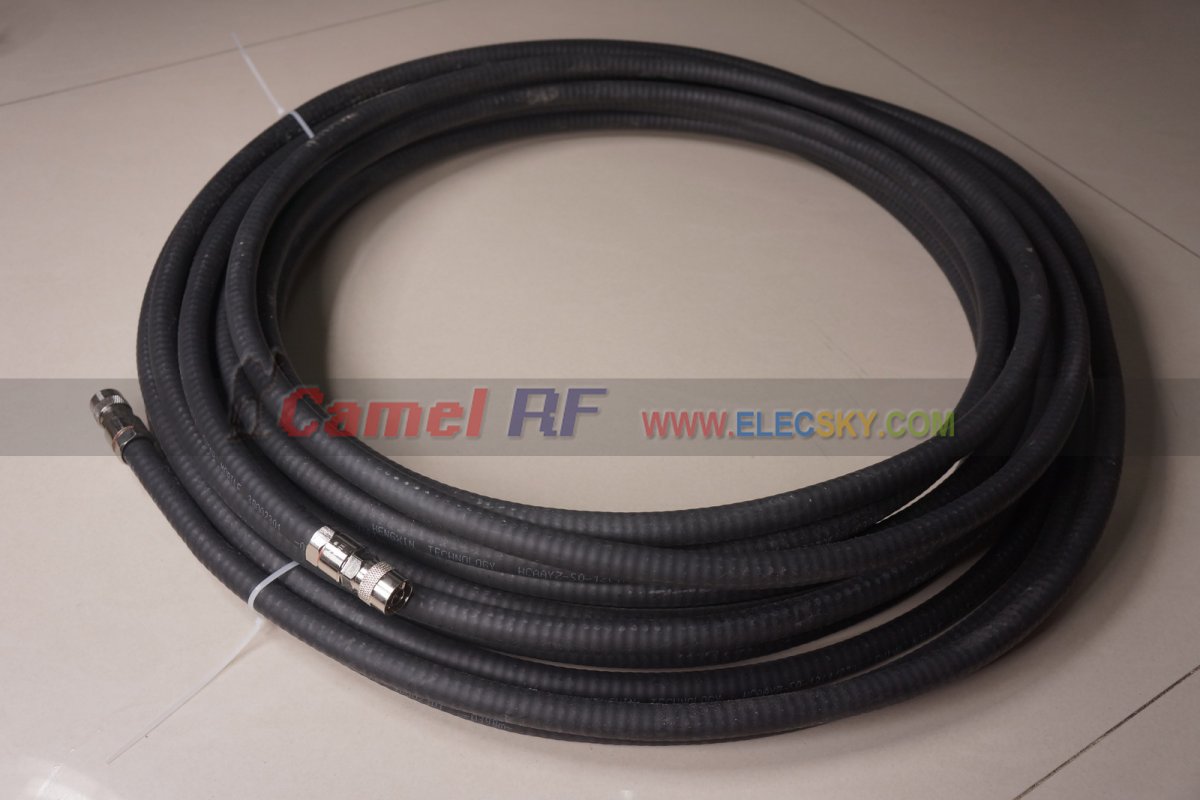 (image for) 50-12 1/2' Coaxial cable 30 meter with 2* N( L16) male connector For FMT-600H 600W transmitter