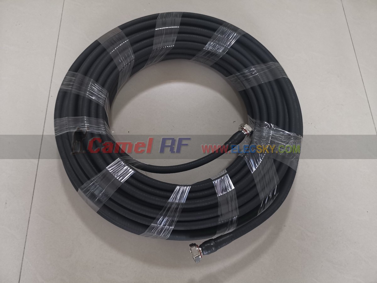 (image for) 50-12 1/2' Coaxial cable 20 meter with 2* DIN( L29) male connector