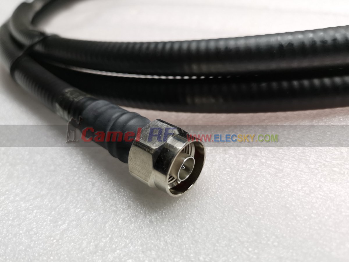 (image for) 5 meter DIN male to N male connector 50Ohm jumper 50-9 coaxial cable