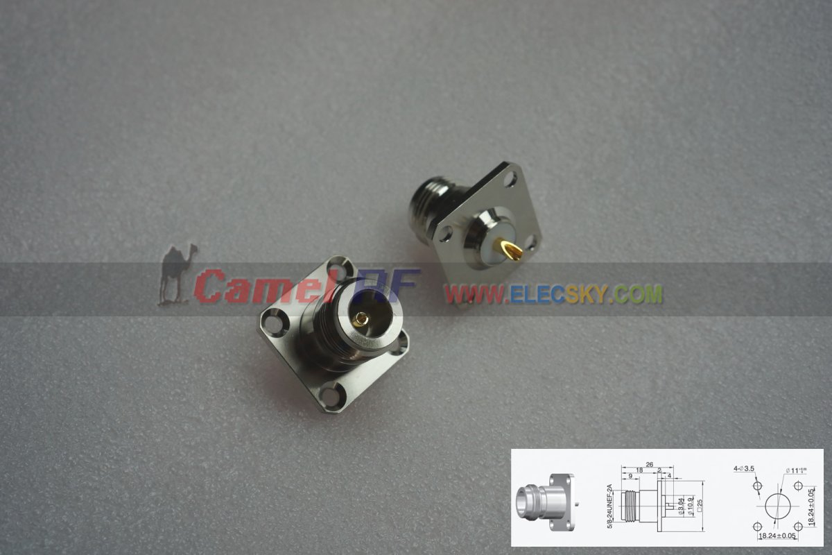 (image for) L16 N female RF Connector (50N-KF-26)
