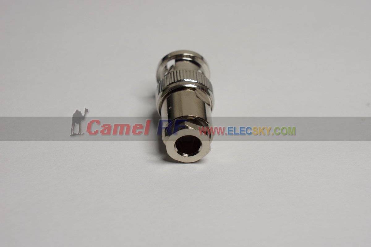 (image for) BNC(Q9) Male 50-3 (RG58) coaxial cable connector