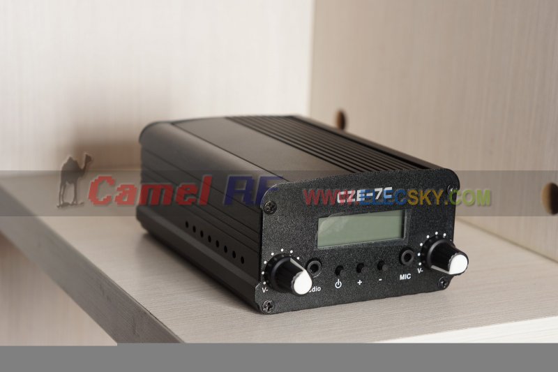 [CZE-7C] 7Watt PLL stereo FM broadcast transmitter (76-108Mhz) - Click Image to Close