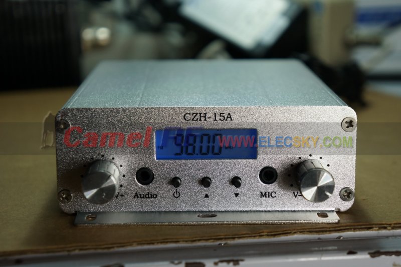 [CZE-15A] 15W PLL FM Broadcast Transmitter - Click Image to Close