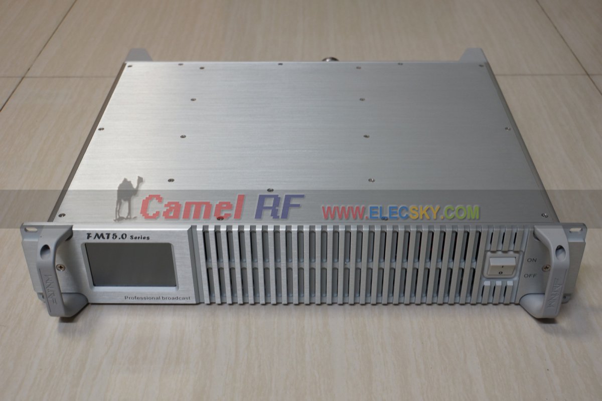 (image for) FMT5.0-1000H 1000W Professional FM broadcast transmitter with exciter 87.5-108MHz 2U