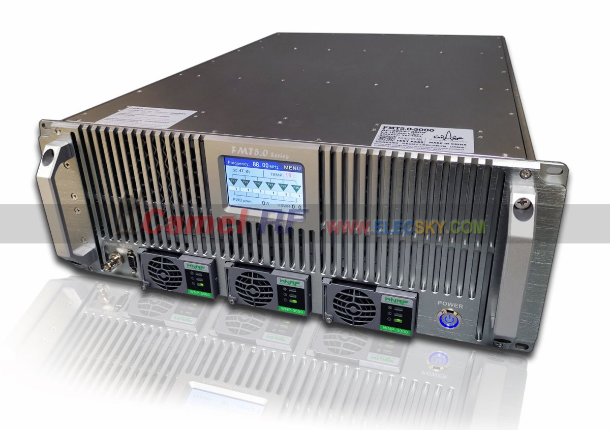 (image for) [FMT5.0-3500H] 3500W FM broadcast transmitter 4U