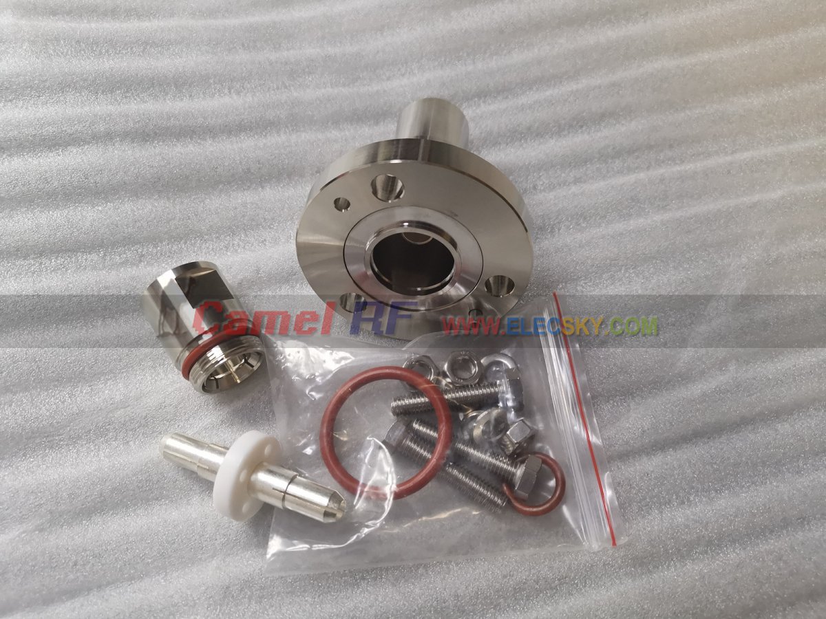(image for) IF45 EIA flange connector for 1/2' 50-12 helical coaxial cable