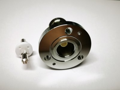 (image for) IF45/L29-K adapter EIA 7/8 flange to DIN 7/16 L29 female RF Coax Converter Adapter