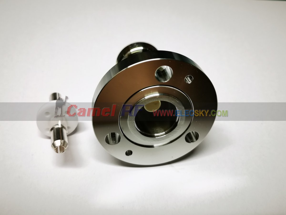 (image for) IF45/L29-K adapter EIA 7/8 flange to DIN 7/16 L29 female RF Coax Converter Adapter