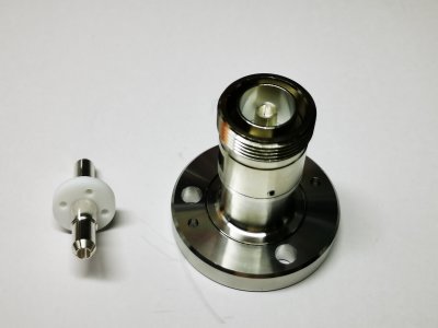 (image for) IF45/L29-K adapter EIA 7/8 flange to DIN 7/16 L29 female RF Coax Converter Adapter