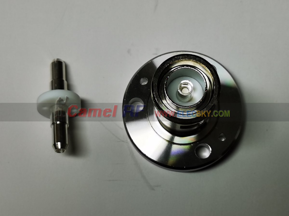 (image for) IF45/L29-K adapter EIA 7/8 flange to DIN 7/16 L29 female RF Coax Converter Adapter