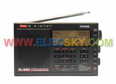TECSUN PL680 PLL FM/Stereo MW LW SW SSB AIR Band
