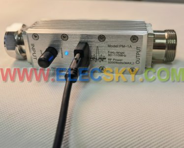 [PM-1A] 5200Watt RF Power Meter 85-110Mhz 50ohm for antenna VSWR & transmitter power test