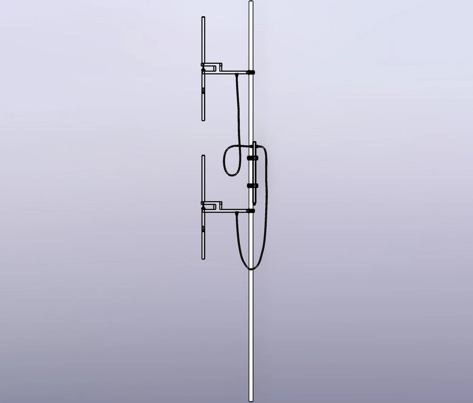 (image for) 2KW 2 bay Dipole Antenna for Professional FM Transmitter - Click Image to Close