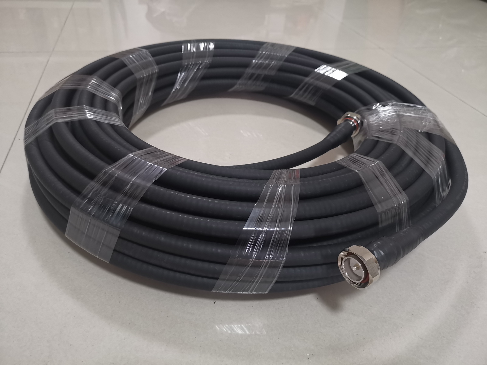 (image for) 50-12 1/2' Coaxial cable 30 meter with 2* DIN( L29) male connector