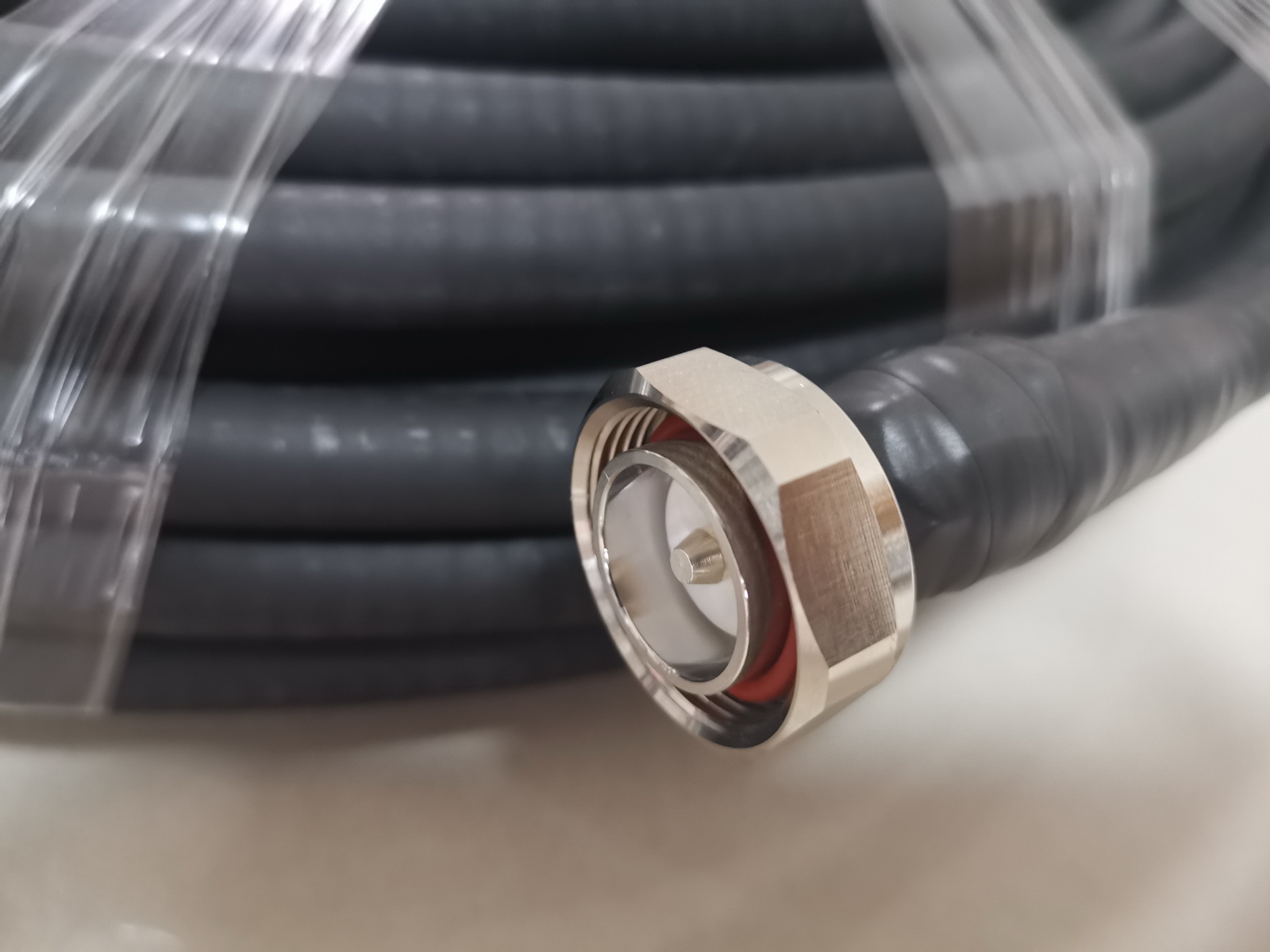 (image for) 50-12 1/2' Coaxial cable 30 meter with 2* DIN( L29) male connector