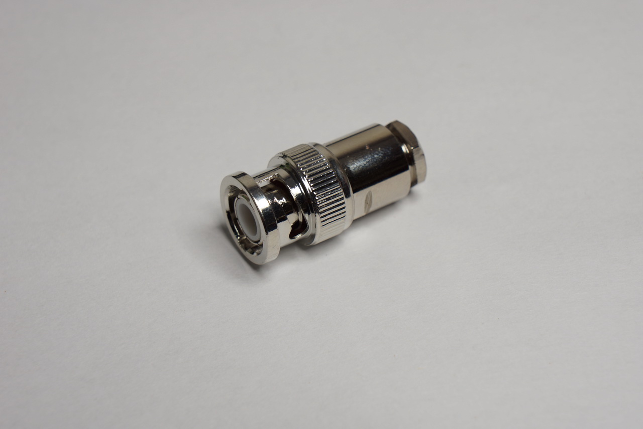 (image for) BNC(Q9) Male 50-3 (RG58) coaxial cable connector