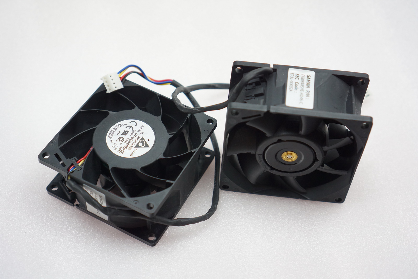 (image for) 48V0.24A Delta 4 wires DC Cooling Fan FFB0848SHE - Click Image to Close
