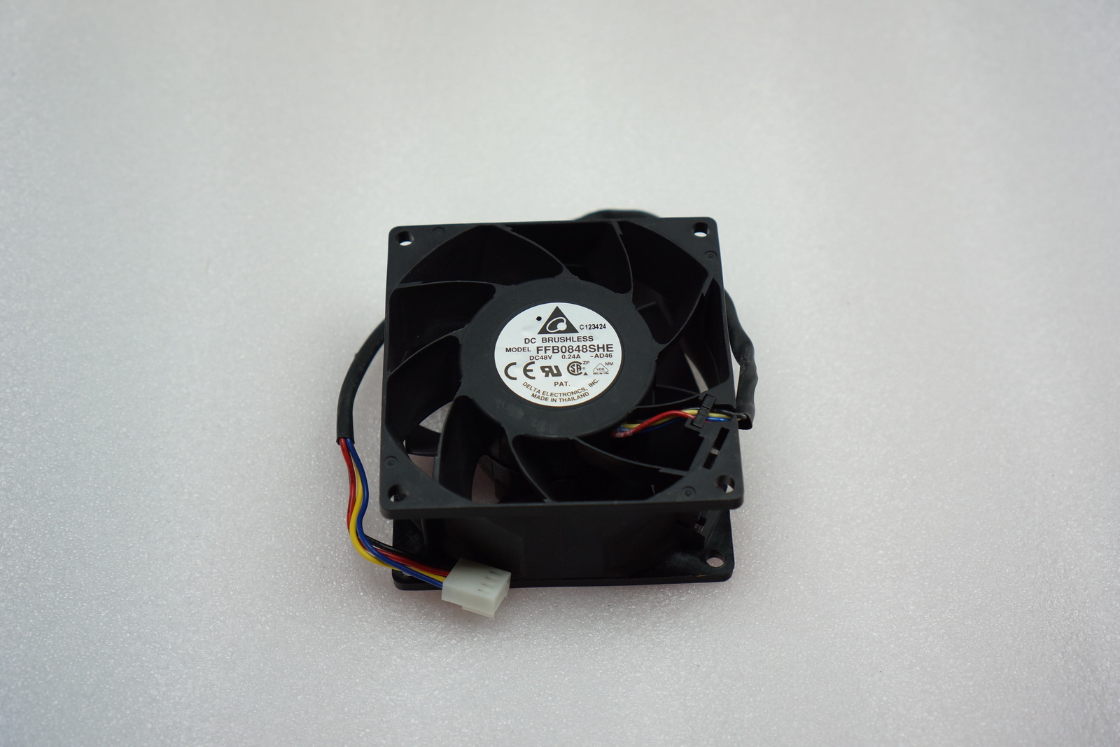 (image for) 48V0.24A Delta 4 wires DC Cooling Fan FFB0848SHE
