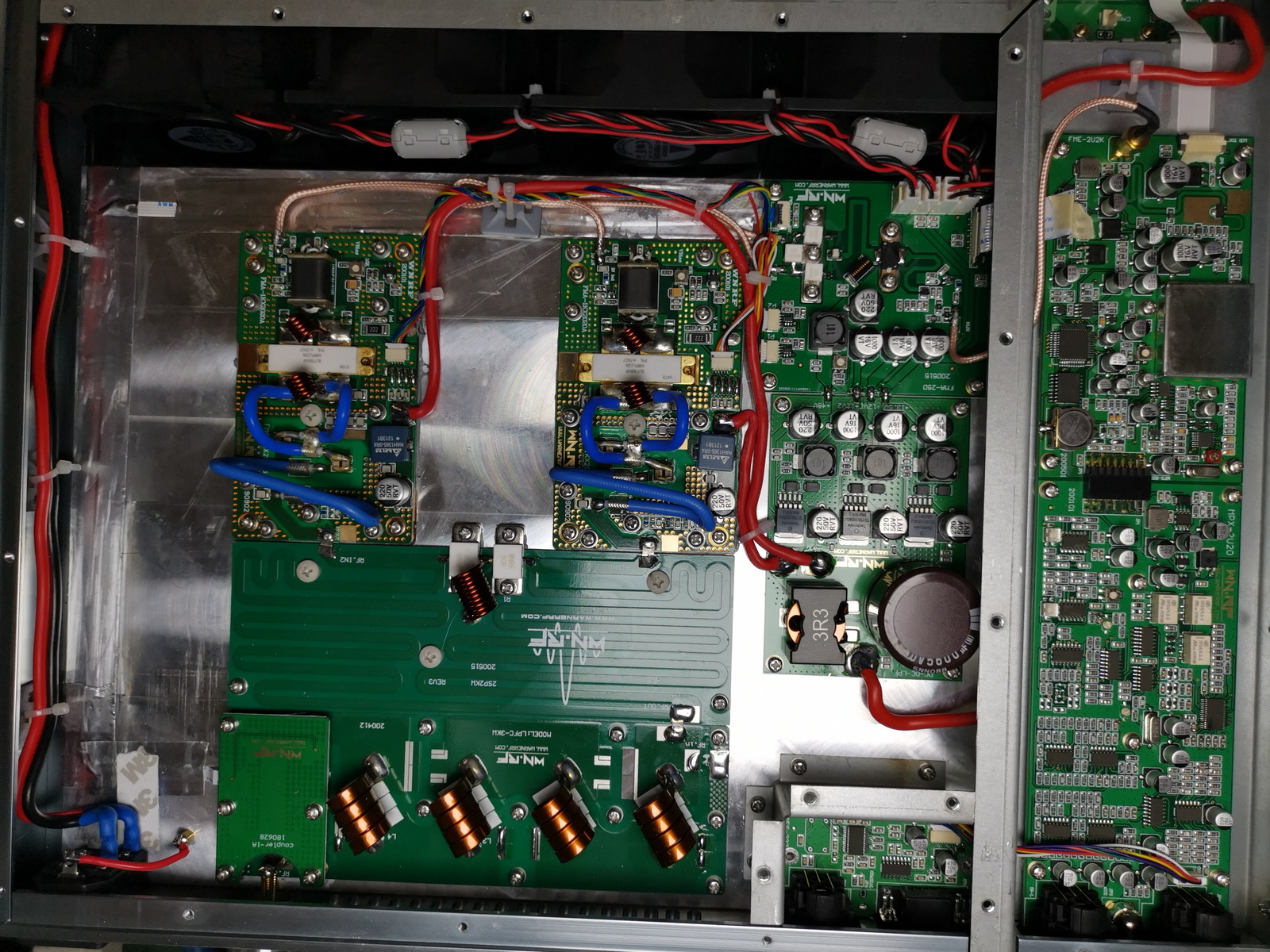 (image for) FMT5.0-2000H 2000W Professional FM broadcast transmitter with exciter 87.5-108MHz 2U