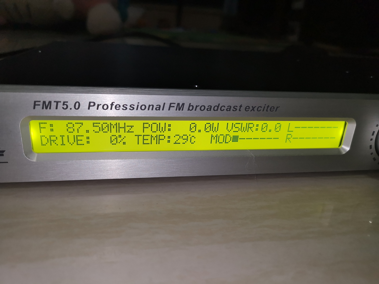 (image for) FMT5.0 150W Professional FM broadcast exciter/FM transmitter 87.5-108MHz 1U