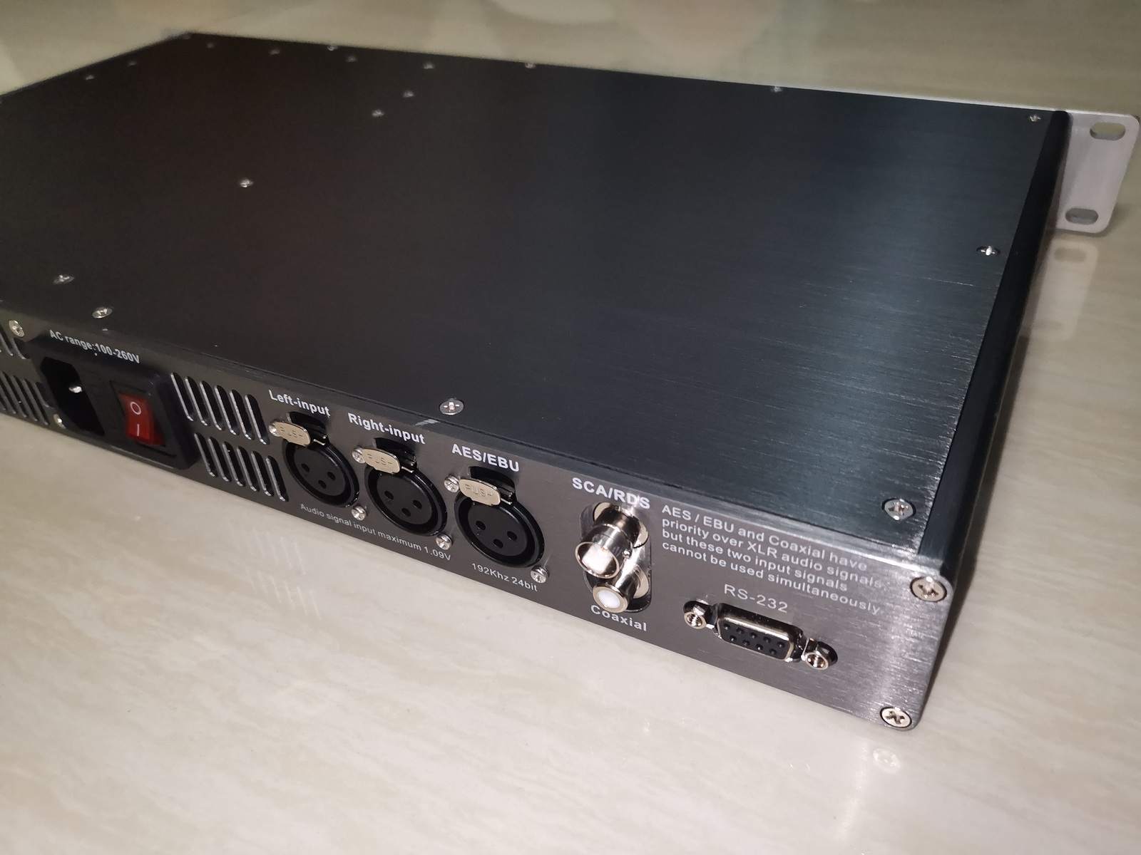 (image for) FMT5.0 150W Professional FM broadcast exciter/FM transmitter 87.5-108MHz 1U
