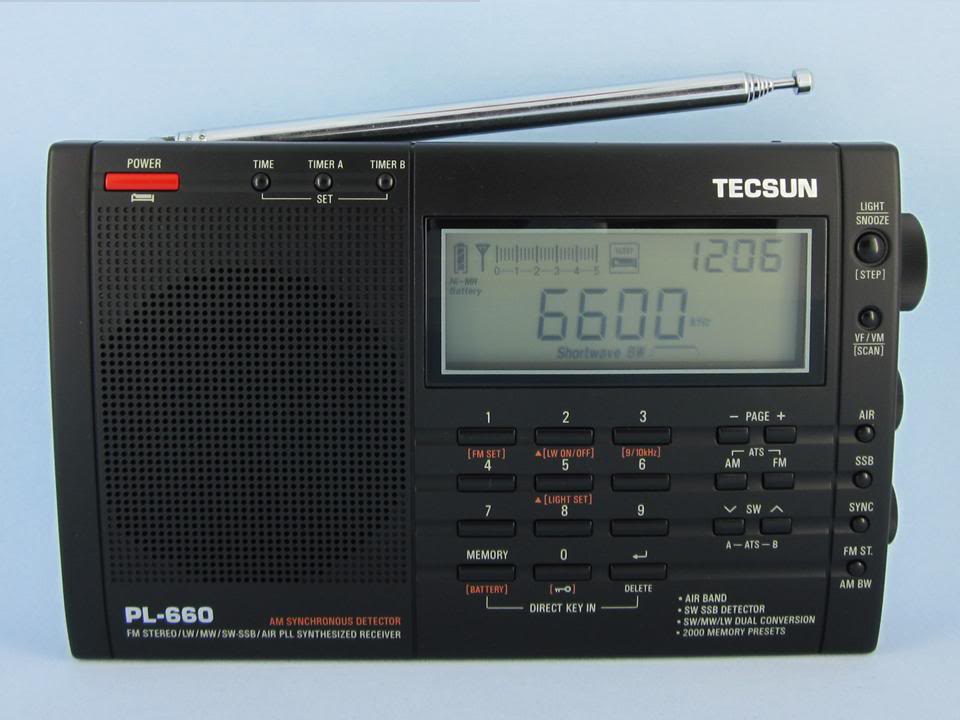 TECSUN PL660 FM/SW/MW/LW/AIR SSB PLL World Radio - Click Image to Close