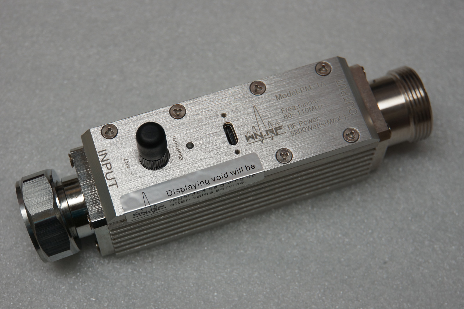 (image for) [PM-1A] RF Power Meter 85-110Mhz/ 5200Watt for FM transmitter VSWR & RF power test