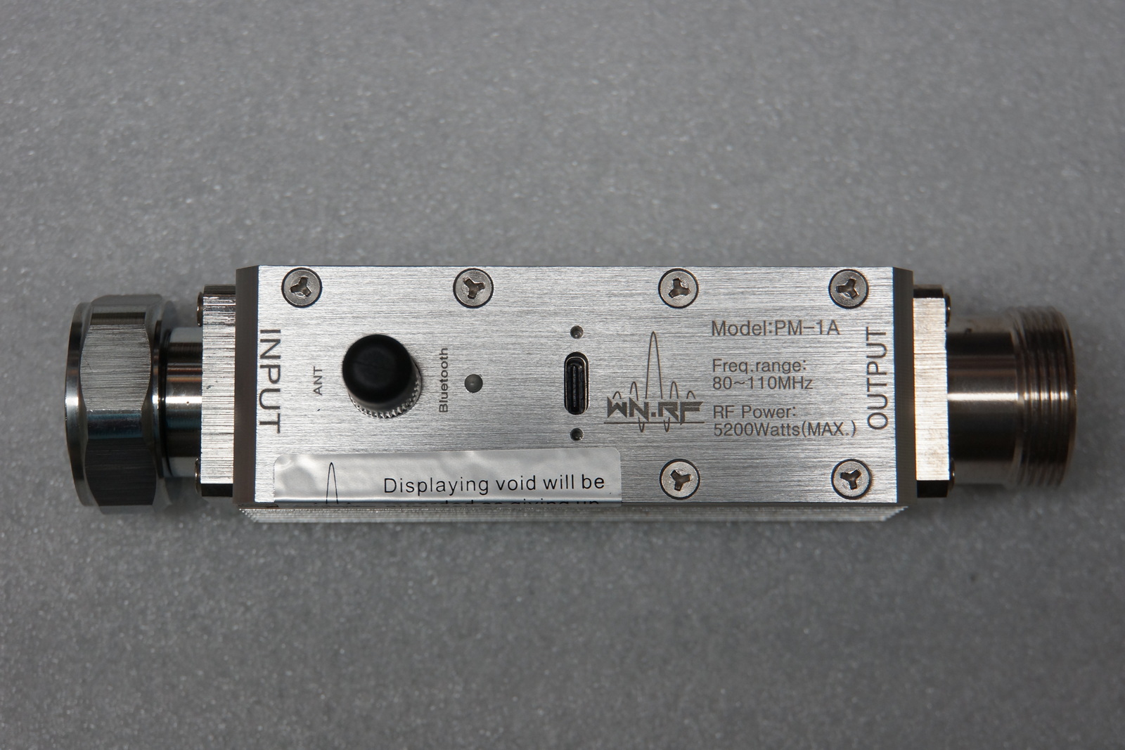 (image for) [PM-1A] RF Power Meter 85-110Mhz/ 5200Watt for FM transmitter VSWR & RF power test
