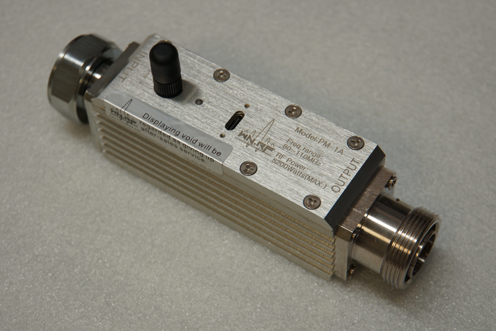 (image for) [PM-1A] RF Power Meter 85-110Mhz/ 5200Watt for FM transmitter VSWR & RF power test