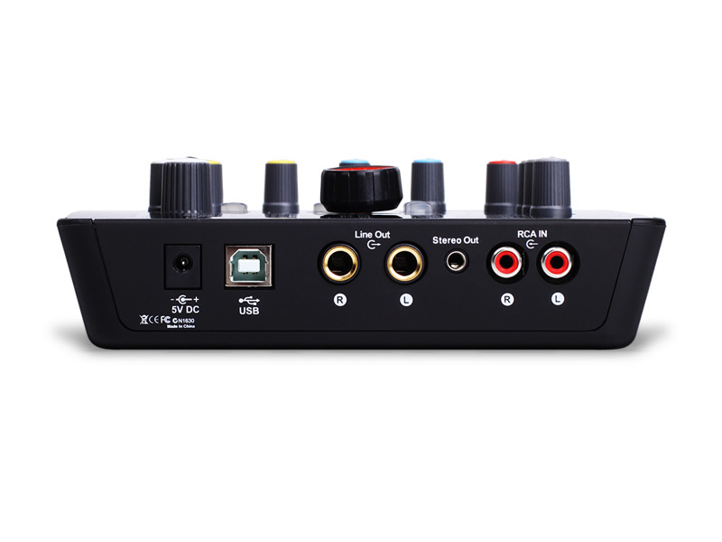 (image for) ICON upod pro Professional external sound card 2 mic-In/1 guitar-In, 2-Out USB Recording Interface 48V phantom power equipped